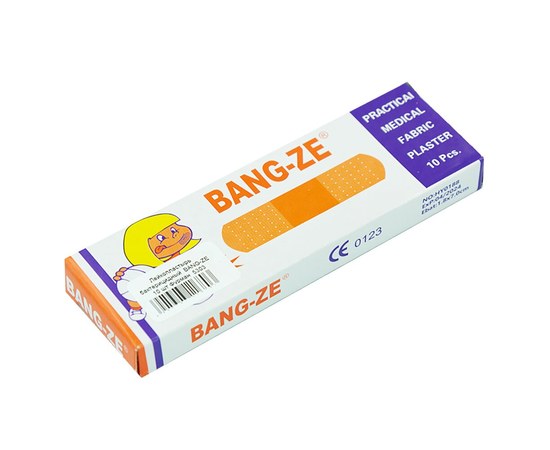 Изображение  Пластырь бактерицидный BANG-Z 10 шт, 18х70 мм