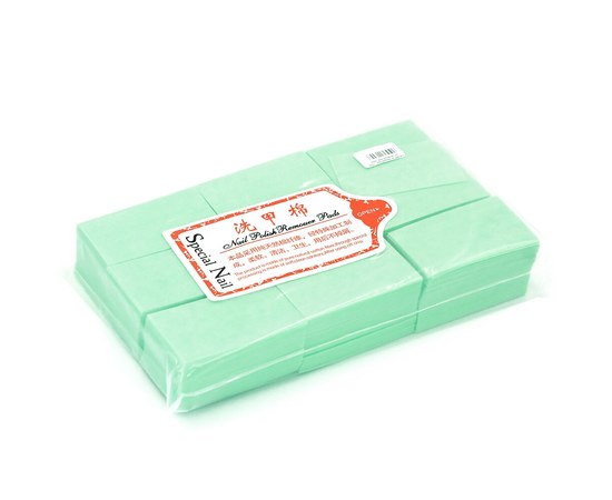 Изображение  Lint-free wipes for removing the sticky layer 1000 pcs, Green
