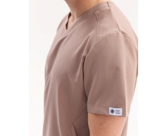 Изображение 4 Medical surgical suit for men Portland mocha size 48, "WHITE COAT" 569-421-966, Size: 48, Color: mocha