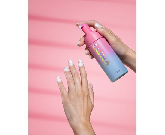 Изображение 2 Пенка увлажняющая мицеллярная после маникюра LUNAMoon Coconut Foam с ароматом кокоса, 150 мл