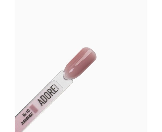 Изображение 3 Полупрозрачный гель в баночке с вакуумным насосом Adore Cover Gel 10 ashrose пепельный розовый, 30 г, Объем (мл, г): 30, Вариант: 10