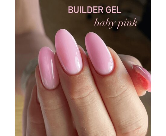 Изображение 4 Гель для наращивания Touch Builder Gel Baby pink, 10 мл, Объем (мл, г): 10, Вариант: Baby Pink
