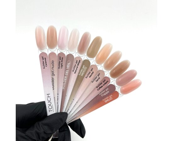 Изображение 3 Гель для наращивания Touch Builder Gel Natural Beige, 10 мл, Объем (мл, г): 10, Вариант: Natural Beige