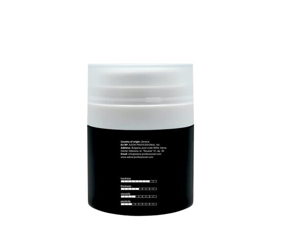 Изображение 5 Полупрозрачный гель в баночке с вакуумным насосом Adore Cover Gel 01 blank молочный, 30 г, Объем (мл, г): 30, Вариант: 01