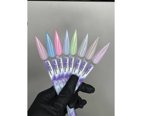 Изображение 2 Жидкий полигель Elise Braun Poly Gel 30 молочно-зеленый, 15 мл, Объем (мл, г): 15, Вариант: 030