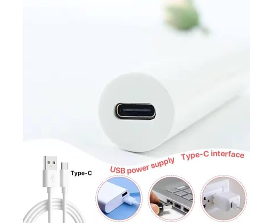 Изображение 2 Лампа (фонарик) Led-11 для крепления гелевых типс, верхних форм, декора - на аккумуляторе USB, 3 Вт