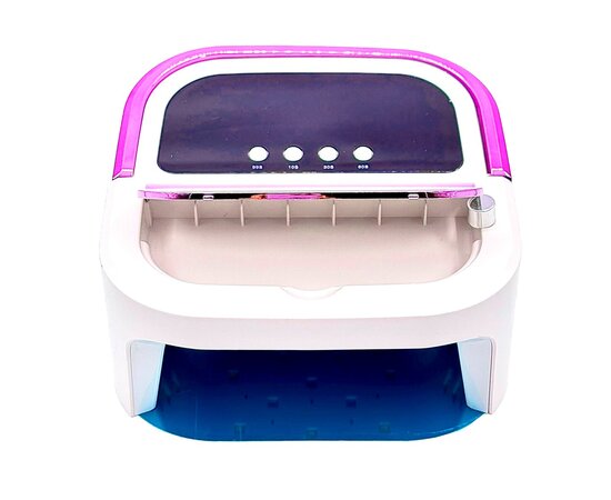 Изображение 3 Лампа UV/LED маникюрная с контейнером Sun AB5 248 Вт, розовая