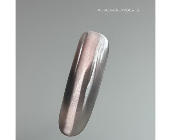 Изображение 2 Металлическая втирка для ногтей Touch Aurora Powder 13, 5 мл, Объем (мл, г): 5, Вариант: 13