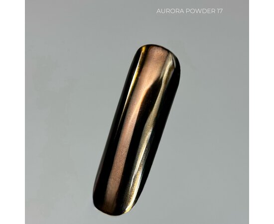 Изображение 3 Металлическая втирка для ногтей Touch Aurora Powder 17, 5 мл, Объем (мл, г): 5, Вариант: 17
