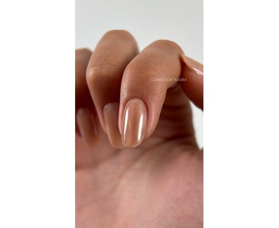 Изображение 3 Камуфляжный топ без липкого слоя Touch Cover Top coat Warm, 13 мл, Объем (мл, г): 13, Вариант: warm