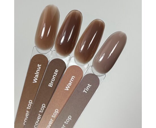 Изображение 4 Камуфляжный топ без липкого слоя Touch Cover Top coat Bronze, 13 мл, Объем (мл, г): 13, Вариант: Bronze