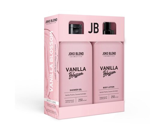 Изображение 3 Joko Blend Vanilla Blossom Body Care Set, Gel 250 ml + Lotion 250 ml