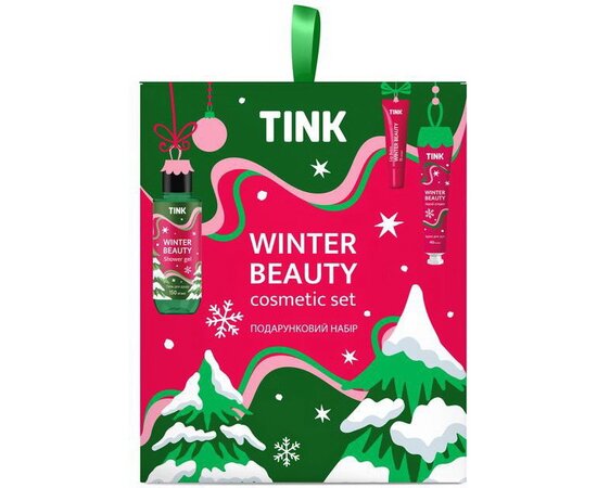 Изображение 3 Gift set Tink Winter Beauty Hand cream 40 ml + Lip balm 15 ml + Shower gel 150 ml