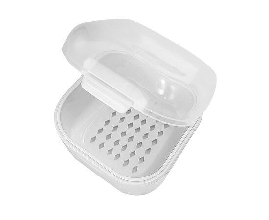 Изображение 2 Container for nail drill disinfection small square, white
