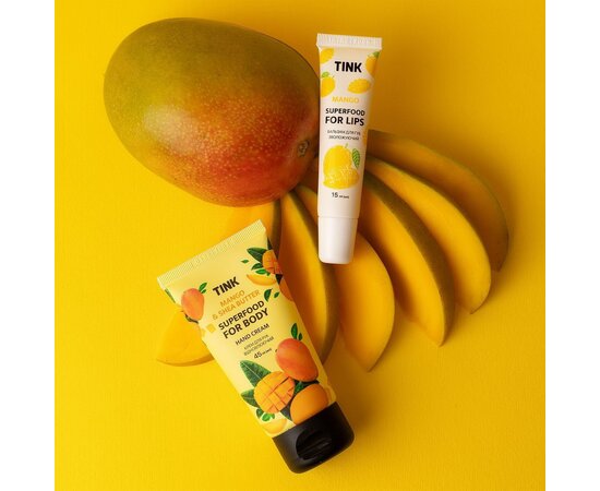 Изображение 2 Gift set Tink Mango Splash Lip Balm 15 ml + Hand Cream 45 ml