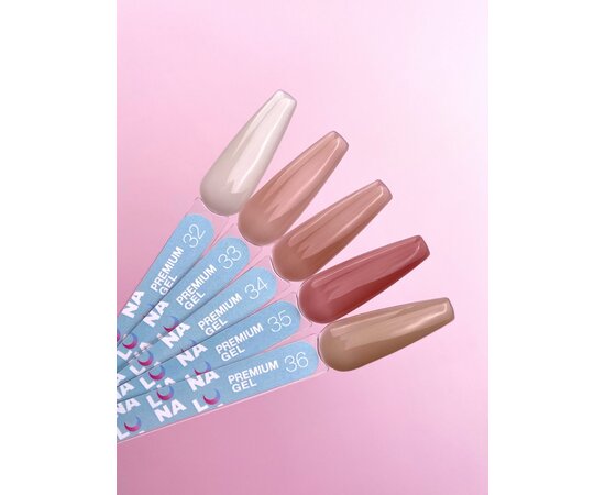 Изображение 5 Гель для наращивания ногтей LUNAMoon Premium Gel 35, 30 мл, Объем (мл, г): 30, Вариант: 35