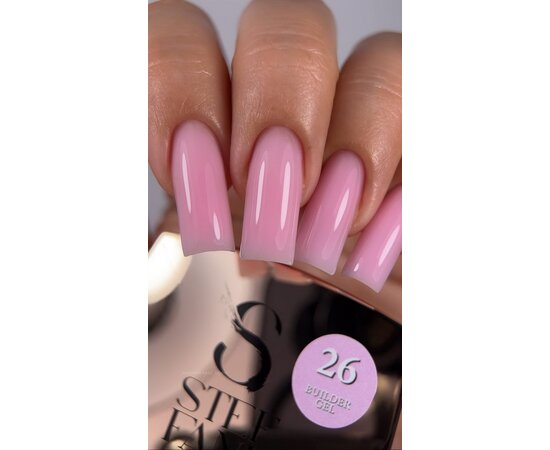 Изображение 2 Гель строительный Steffani Builder Gel 26, 30 мл, Объем (мл, г): 30, Вариант: 26