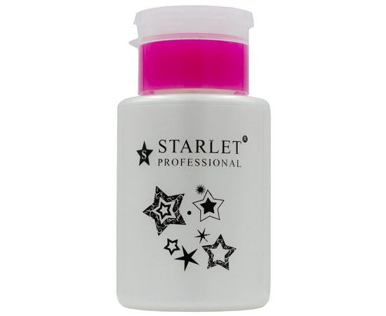 Зображення  Пляшка з помпою для спонжика Starlet Professional 180 мл