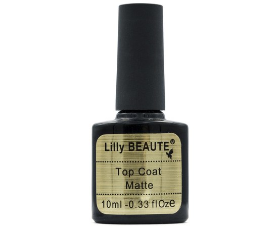 Изображение  Lilly Beaute Nail Top 10 ml Top Coat Matte