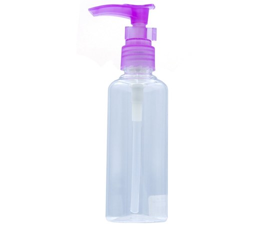 Изображение  Бутылочка пластиковая для жидкости с дозатором 150 мл
