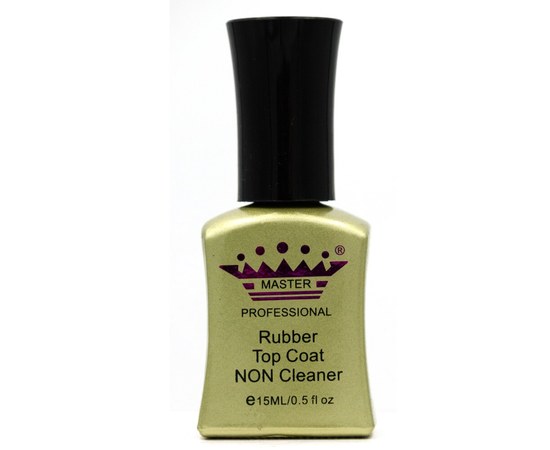 Изображение  Master Professional Nail Top 15 ml Rubber Top Coat Non Cleaner