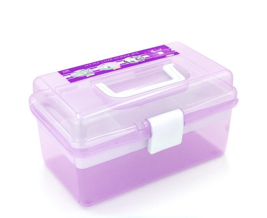 Изображение  Container for storing tools YRE KKV-01 with a removable compartment, lilac