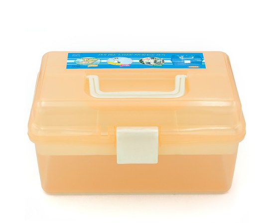 Изображение  Tool storage box YRE KKV-01 with removable compartment, orange