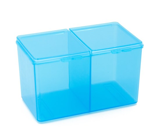 Изображение  Container - organizer YRE 2 sections, blue