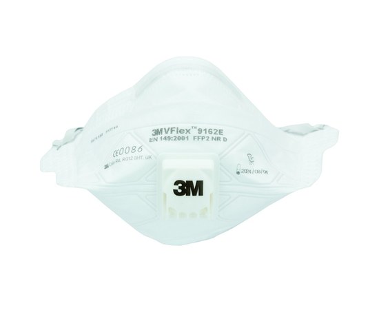 Изображение  Respirator mask 3M 9162E, FFP 2 for face, 1 piece