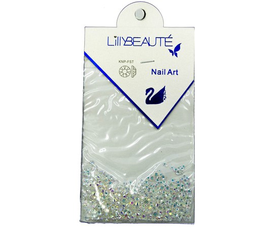 Изображение  Rhinestones for manicure Lilly Beaute large, multi-colored