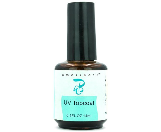 Изображение  Топ для ногтей AmeriBest UV Topcoat, 14 мл 