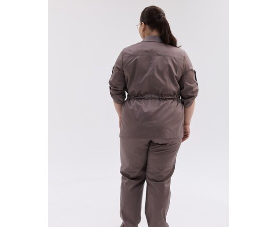 Изображение 5 Women's medical suit Cape Town cocoa +SIZE size 62, "WHITE COAT" 585-521-679, Size: 62, Color: какао