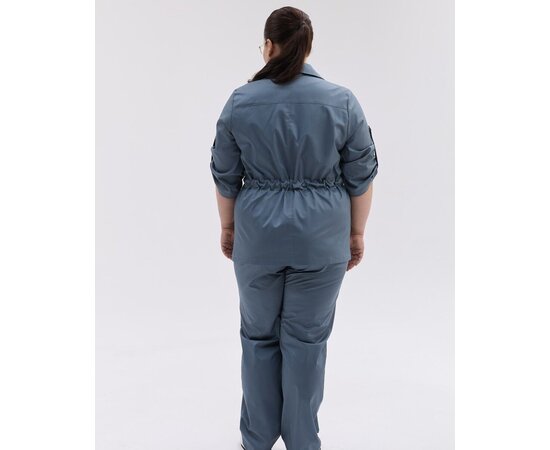 Изображение 4 Women's medical suit Capetown jade +SIZE size 64, "WHITE COAT" 585-486-679, Size: 64, Color: jade