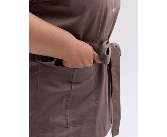 Изображение 11 Women's medical suit Cape Town cocoa +SIZE size 68, "WHITE COAT" 585-521-679, Size: 68, Color: какао