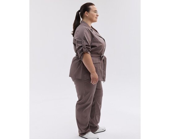 Изображение 4 Women's medical suit Cape Town cocoa +SIZE size 64, "WHITE COAT" 585-521-679, Size: 64, Color: какао