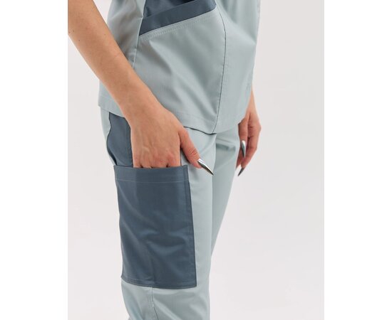 Изображение 9 Women's medical suit Austin light mint-jade size 46, "WHITE COAT" 583-440-679, Size: 46, Color: светлая мята-нефрит