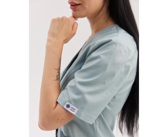 Изображение 5 Women's medical suit Austin light mint-jade size 44, "WHITE COAT" 583-440-679, Size: 44, Color: светлая мята-нефрит