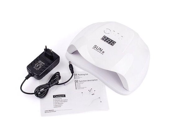 Изображение 2 Лампа для ногтей и шеллака SUN X UV+LED 54 Вт