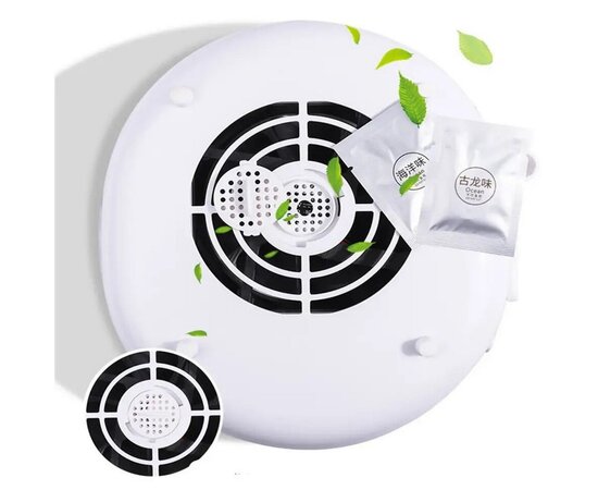 Изображение 8 Professional desktop extractor hood UV-N1 with HEPA filter + 2 USB inputs, 60 W. Green, Options: Green