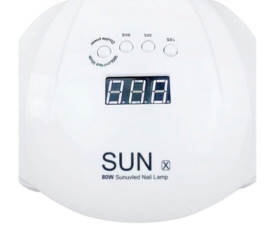Изображение 4 Лампа для ногтей и шеллака SUN Х UV + LED 80 Вт, белая