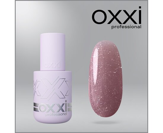 Изображение 6 OXXI Professional Liquid Poly Gel 25 pink-beige with shimmers, 10 ml, Volume (ml, g): 10, Options: 25