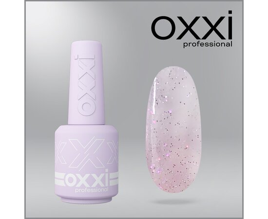 Изображение 6 OXXI Professional Liquid Poly Gel 28 milky with pink shimmer, 15 ml, Volume (ml, g): 15, Options: 28