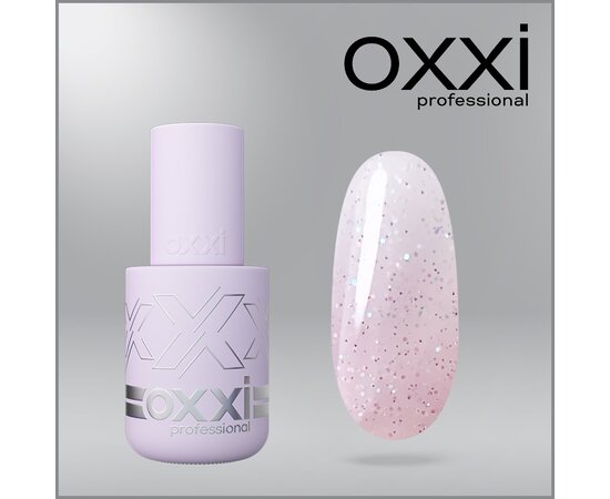 Изображение 6 OXXI Professional Liquid Poly Gel 29 milky with blue shimmer, 10 ml, Volume (ml, g): 10, Options: 29