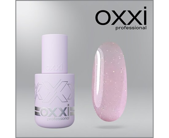 Изображение 4 Polygel OXXI Professional Liquid Poly Gel 33 milky with shimmer, 10 ml, Volume (ml, g): 10, Options: 33