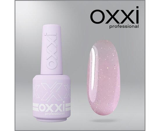 Изображение 4 Polygel OXXI Professional Liquid Poly Gel 33 milky with shimmer, 15 ml, Volume (ml, g): 15, Options: 33