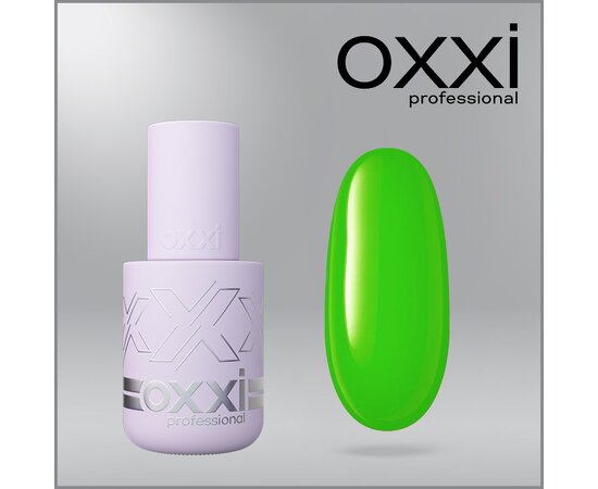 Изображение 4 Polygel OXXI Professional Liquid Poly Gel 54 light green neon, 10 ml, Volume (ml, g): 10, Options: 54