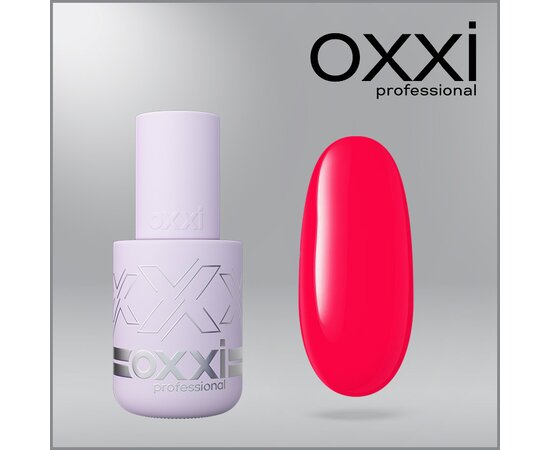 Изображение 4 Polygel OXXI Professional Liquid Poly Gel 55 raspberry neon, 10 ml, Volume (ml, g): 10, Options: 55