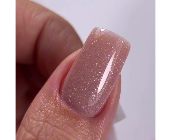 Изображение 2 OXXI Professional Liquid Poly Gel 27 dark beige with shimmer, 15 ml, Volume (ml, g): 15, Options: 27