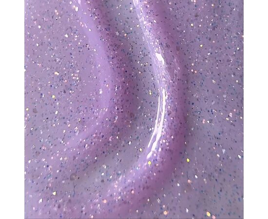 Изображение 2 OXXI Professional Liquid Poly Gel 37 lilac with glitter, 15 ml, Volume (ml, g): 15, Options: 37