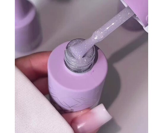 Изображение 2 Polygel OXXI Professional Liquid Poly Gel 41 milky gray reflective, 10 ml, Volume (ml, g): 10, Options: 41